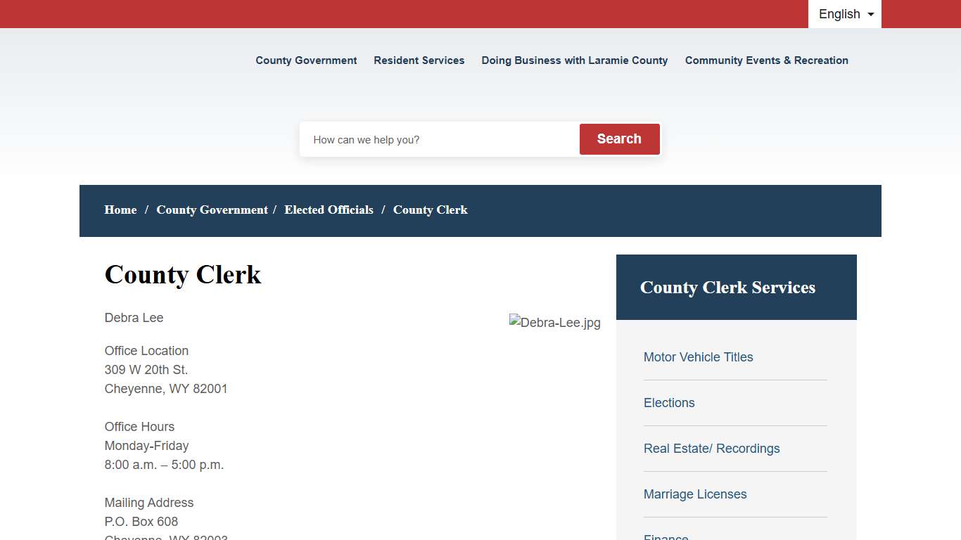 County Clerk - Laramie County, Wyoming